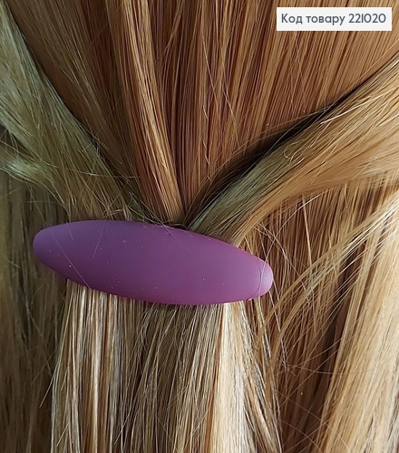 Заколка автомат цветной 6 см в ассорт. 221020 фото 2