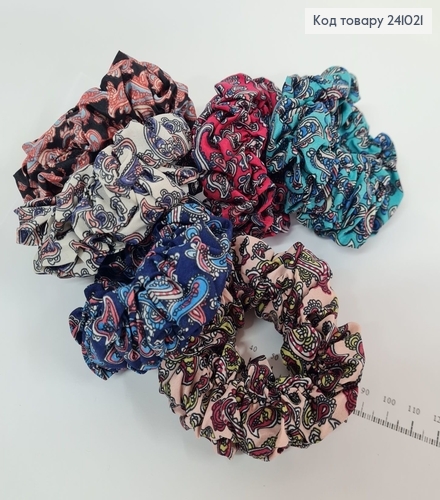 Резинка тканина об'ємна з орнаментом в асорт. 241021 фото 2