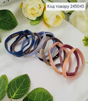 Резинка качественная шнурок брендованна  в ассорт. 245043 фото