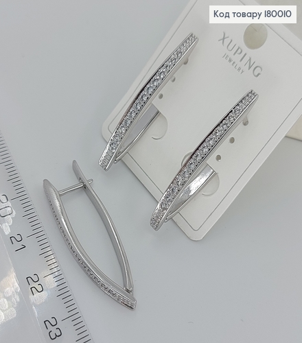 Серьги стрелы 180010 фото 1