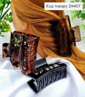 Краб пластик глянцевий "ПРЯМОКУТНИЙ", 10см, Кольори в асортименті 214407 фото