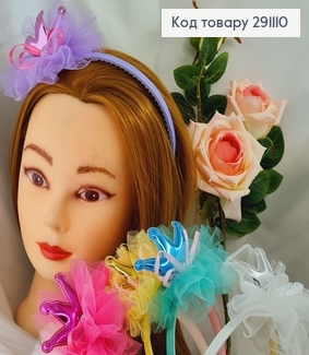 Обруч пластик Корона принцессы в асс. 291110 фото