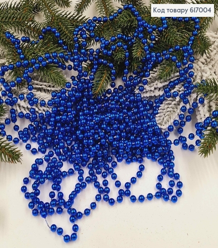 Буси 0,6см, МЕНШІ, колір СИНІЙ, довжина 9м 617004 фото 1