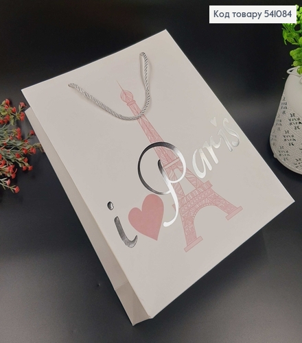 Пакет бумажный "Paris", 26х32х10см 541084 фото 2