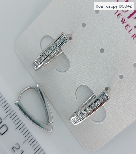 Серьги стрелы 180042 фото 1