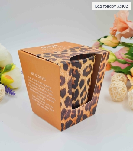 Аромасвечка СОЕВА стакан AFRICAN, Wild Oasis ( 115г/30ч. горение, Польша 331102 фото 1