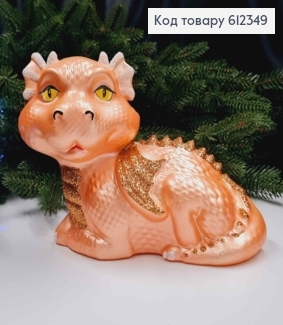 Новогодняя фигура ДРАКОН В АССОРТИМЕНТЕ, размер 20*13см, Украина. 612349 фото