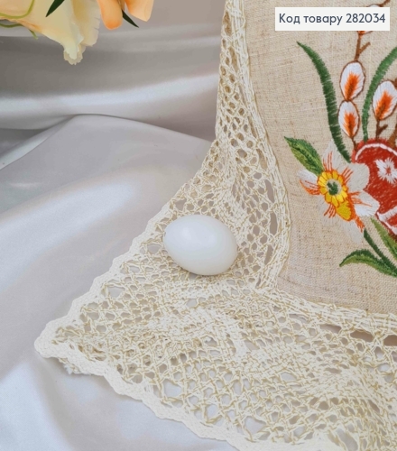 Заготовка "Перепелино" яйцо пластик 4х3см 282034 фото 1