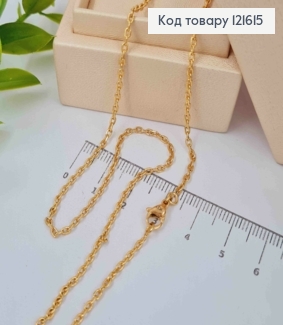 Цепочка Якорное плетение, длина 50см, Xuping 18К 121615 фото