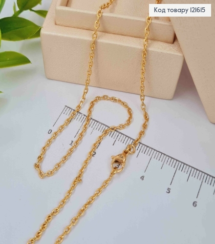 Цепочка Якорное плетение, длина 50см, Xuping 18К 121615 фото 1
