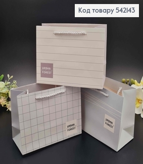 Пакет бумажный "Urban" 19,5*14,5*8,5см в ассорт. 542143 фото