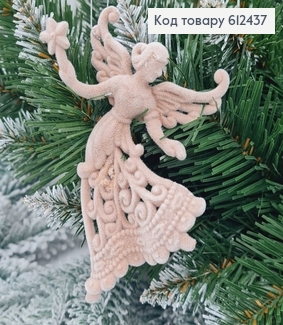 Новорічна фігура Бархат Фея із зіркою ПУДРА, 12,5*9см, Україна 612437 фото