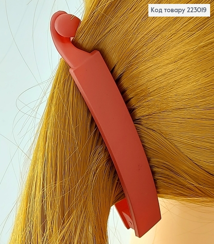 Заколка банан каучук 10 см в асорт.  223019 фото 5