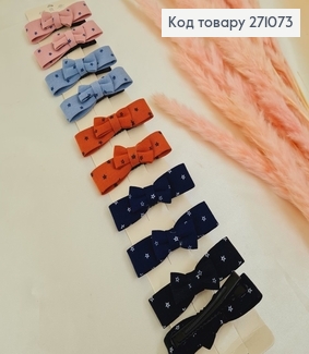 Заколка уточка детская Бантик 10шт/уп 263008 фото