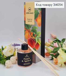 Аромадифузор 110мл. аромат Peach & Apricot. MIRA MAX, Україна 314054 фото