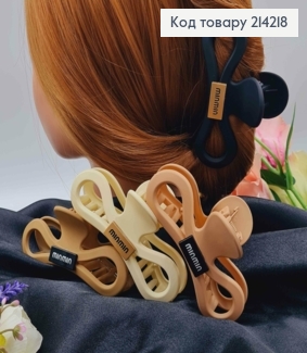 Краб пластик, Бесконечность, матовый, с пластинкой "Minmin" 10см, цвета в ассорт. 214218 фото