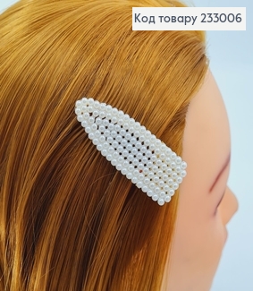 Заколка Стрела 6 см с жемчугом 233006 фото