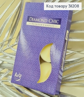 Аромасвічка таблетка BISPOL Вишуканий діамант  6 шт/ 4 годин, 15-173 311208 фото