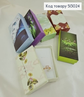 Коробка фон природы 5*8*2,5 см в асс. 513024 фото