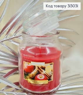 Аромасвечи в банке BISPOL Яблоко - корица 120 г / 28 часов 71-87 313031 фото