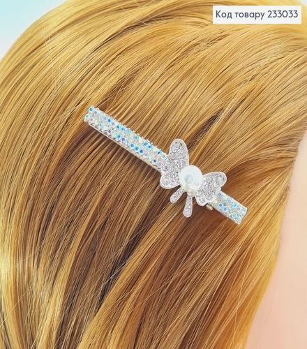 Заколка Стрела 6,5 см металл Праздничная 233033 фото 1