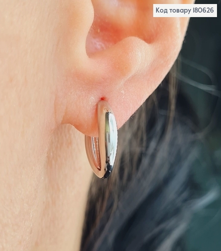 Серьги кольца 1.5см Xuping 180626 фото 2