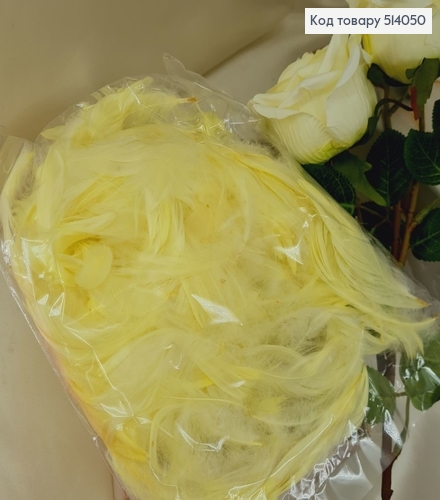 Наполнитель перьев молочный 10 гр 514050 фото 1