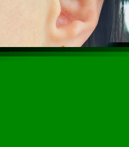 Серьги кольца 1см, с подвеской сердечком, Xuping 18K 115872 фото 1