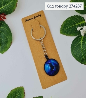 Брелок  С волком в фиолетовых тонах, 3,5см. 274287 фото