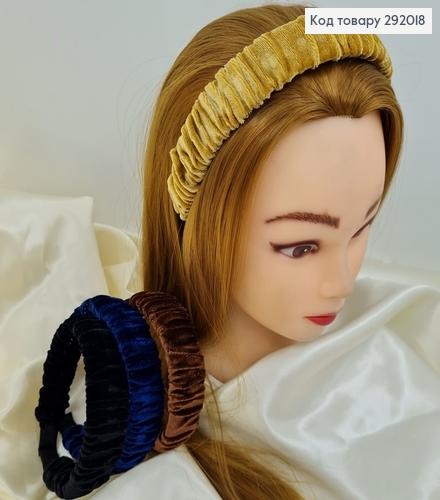 Обруч Велюр жатка в асс. 292018 фото 1