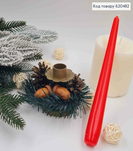 Підсвічник пластиковий, декорований  (колір ЗОЛОТО(темне)),13см 620482 фото 1