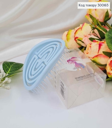 Щетка-гребешок для волос, Голубого цвета, 10*7см, "Donegal My Moxie Brush" 300165 фото 1