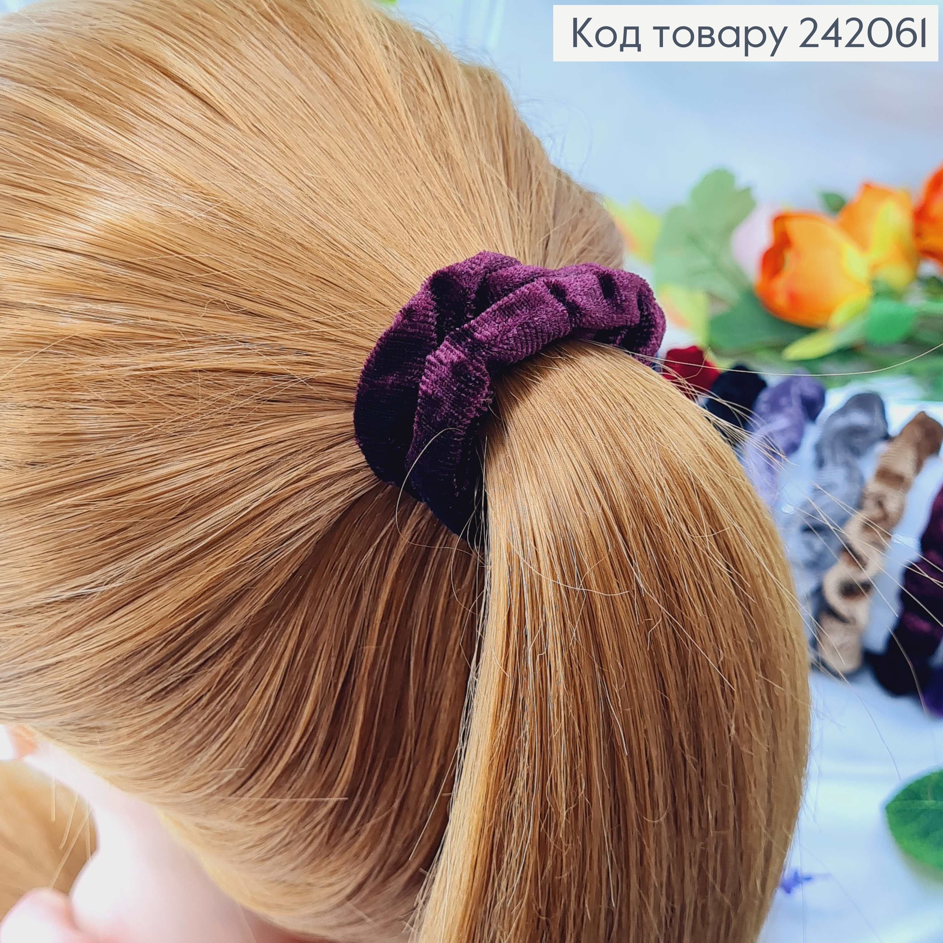 резинка велюр 6см легкая ЖАТКА в асорт. 242061 фото 2