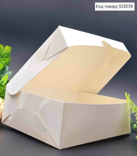 Подарочная складная коробка, Белого цвета, 22,5*14,5*6см 523039 фото 1