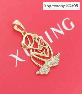 Кулон Мама с младенцем и камнями Xuping 18К 140405 фото