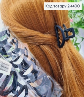 Краб пластик, матовый, "ДУГА", 4см, Черного цвета 214400 фото