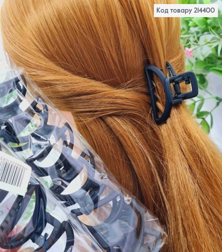 Краб пластик, матовый, "ДУГА", 4см, Черного цвета 214400 фото 1