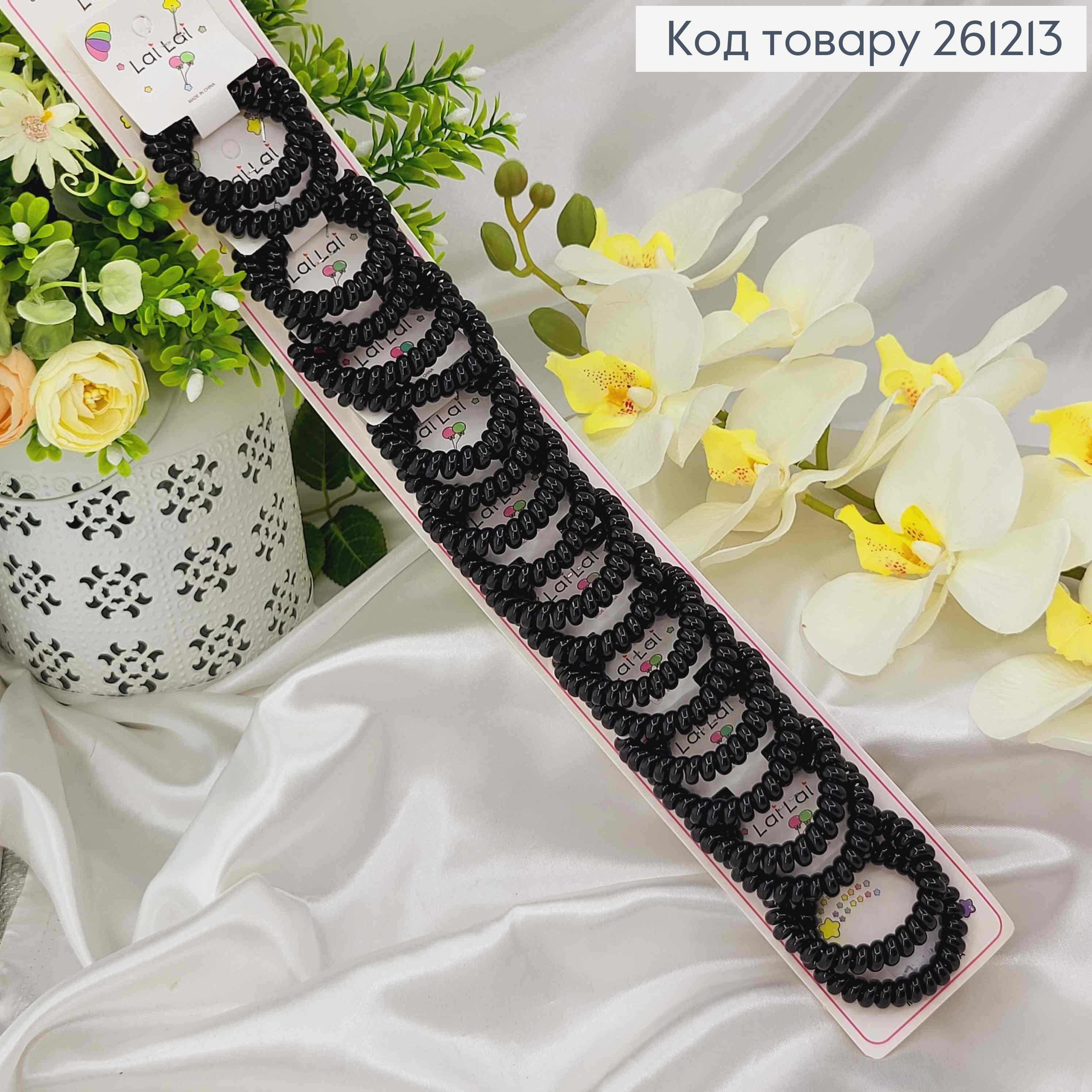 Резинка -пружинка глянцева по 2 на планшетці 261213 фото 1