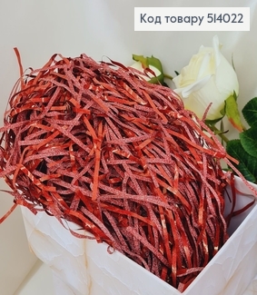 Наполнитель блеск бордовый 50 гр 514022 фото