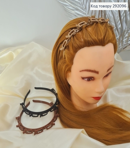 Обруч пластик с зажимами в асс. 292096 фото 1