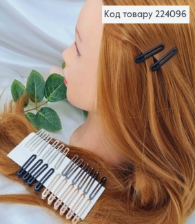 Заколка стрелы. Металл, овальная удлиненная, 3,5 см цвета в ассортименте. 224096 фото