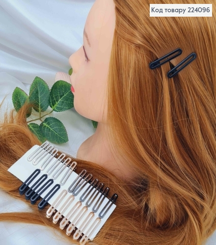 Заколка стрелы. Металл, овальная удлиненная, 3,5 см цвета в ассортименте. 224096 фото 1