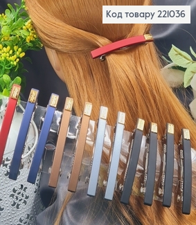 Заколка автомат тонкий в ассотименте 221036 фото