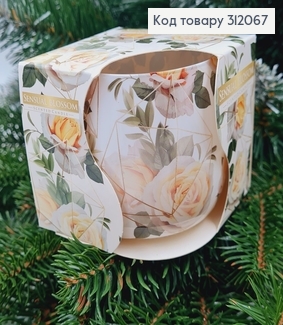 Аромасвічка стакан BISPOL Чуттєвий цвіт 100 г/ 20 годин 71s-59 312067 фото