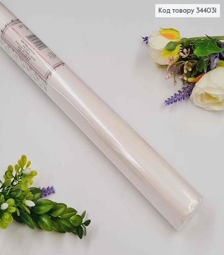 Папір Тішью, БІЛИЙ, в листах, 30 аркушів, 0,5*07м. (±5%) 344031 фото 1