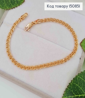 Браслет 3,5мм, длина 21см, плетение нонное Xuping 18К 150851 фото