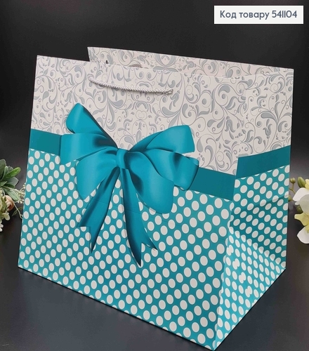 Пакет бумажный "Большой бант" 37*31*26см в ассорт. 541104 фото 3
