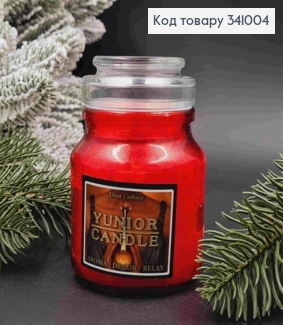 Аромасвічка в банці Dior j'adore, 70*100мм, 18год/горіння, (aroma/dekor/relax), YUNIOR CANDLE 341004 фото