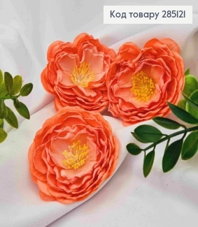 Штучний додаток квітка Камелії, БЛІДО-РОЖЕВОГО кольору, 6см 285121 фото