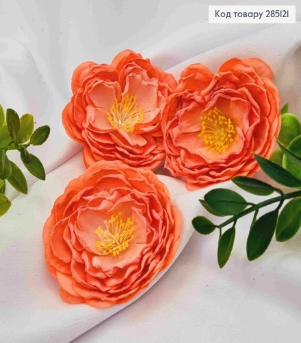 Искусственное приложение цветок Камелии, БЛЕДО-РОЖЕВОГО цвета, 6см 285121 фото 1